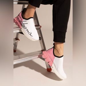 Fabulous! Dolce & Gabbana color block sorrento sneakers.